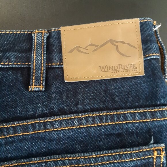 Windriver SZ 36 Dark Wash Men's 5 Pocket Denim Jeans - Picture 3 of 13